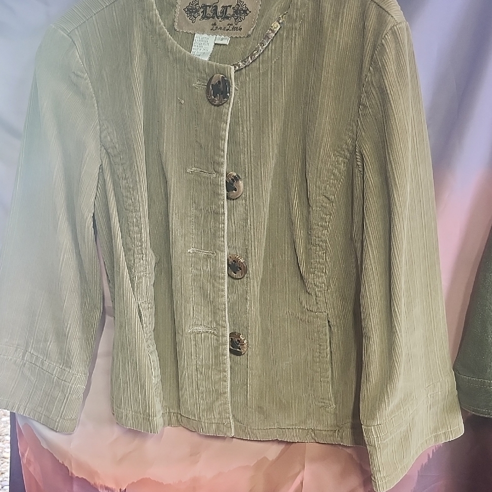 Live a Little Tan Corduroy Blazer